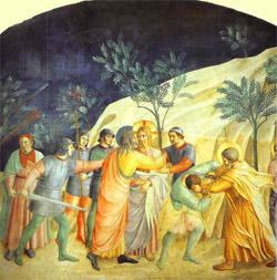 Arrestation de Jésus dans le Jardin de Gethsémani