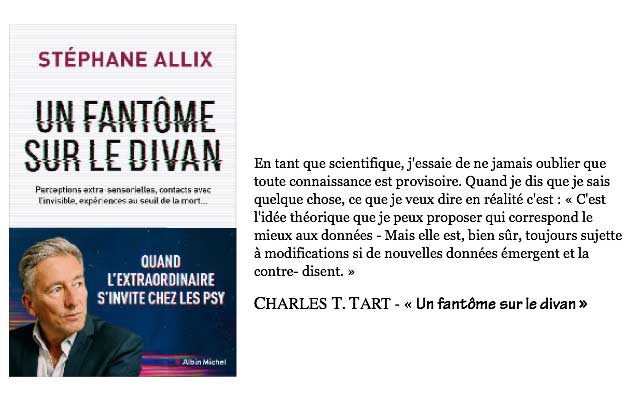 *INTUITION* Stéphane Allix parle de son dernier livre "un fantôme sur le divan"