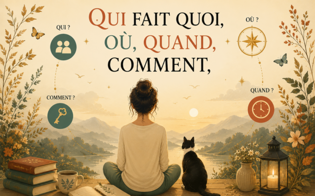 Qui fait quoi, où, quand et comment, le secret de la sérénité